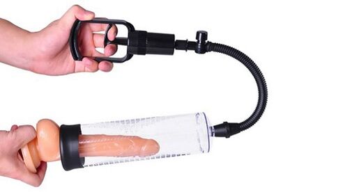 using a penis enlargement pump